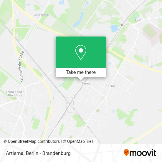 Artisma map