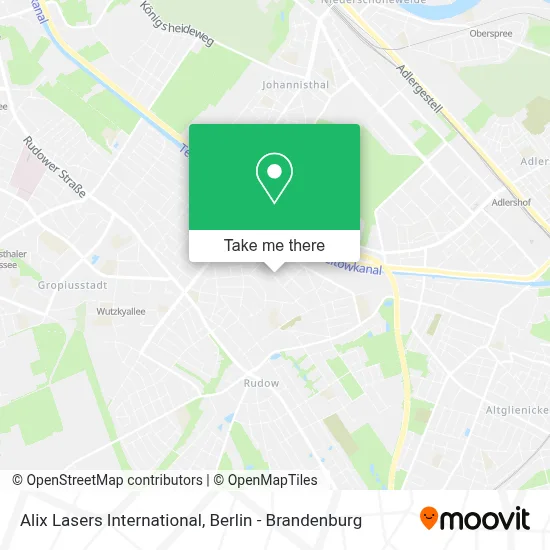 Alix Lasers International map