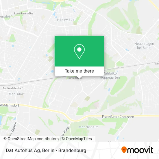 Dat Autohus Ag map
