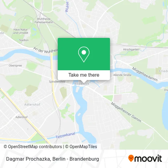 Dagmar Prochazka map