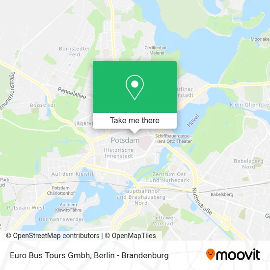 Euro Bus Tours Gmbh map