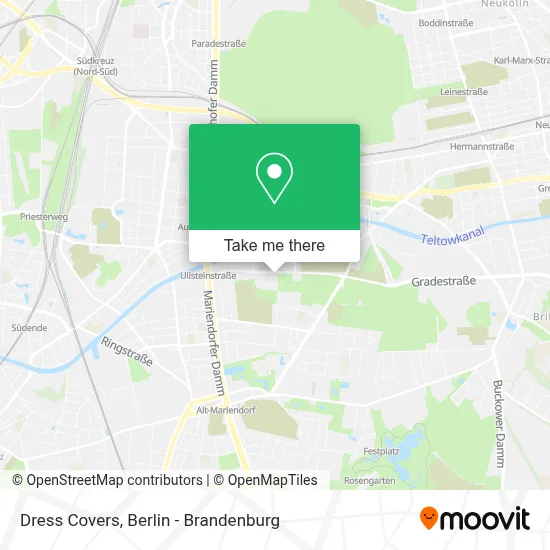 Dress Covers map