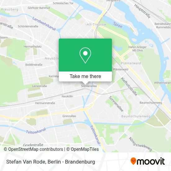 Stefan Van Rode map