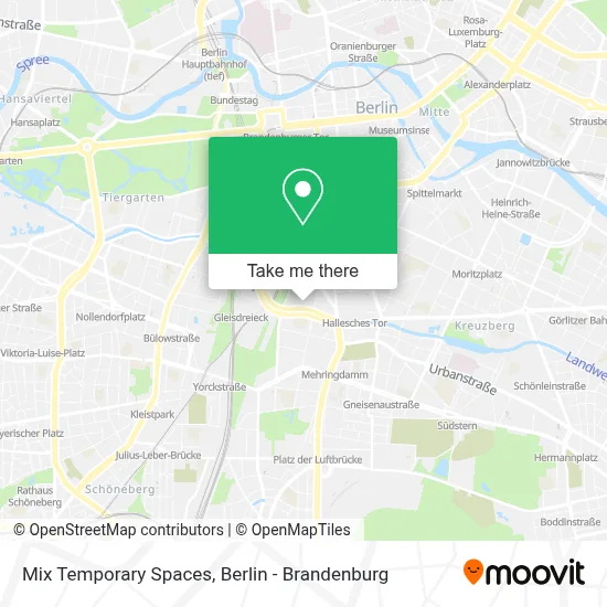 Mix Temporary Spaces map