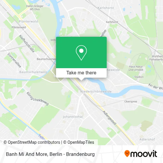 Banh Mi And More map