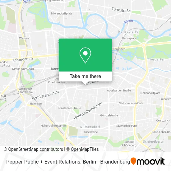 Pepper Public + Event Relations map