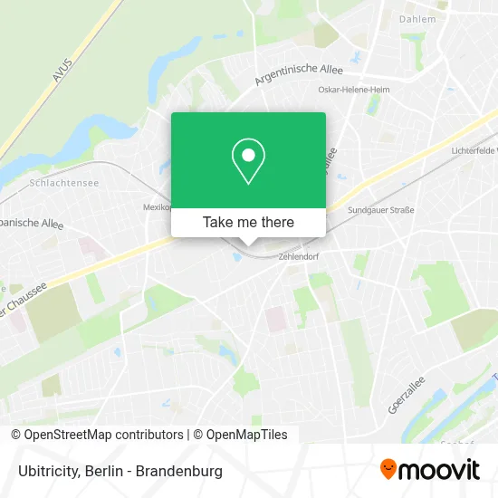 Ubitricity map