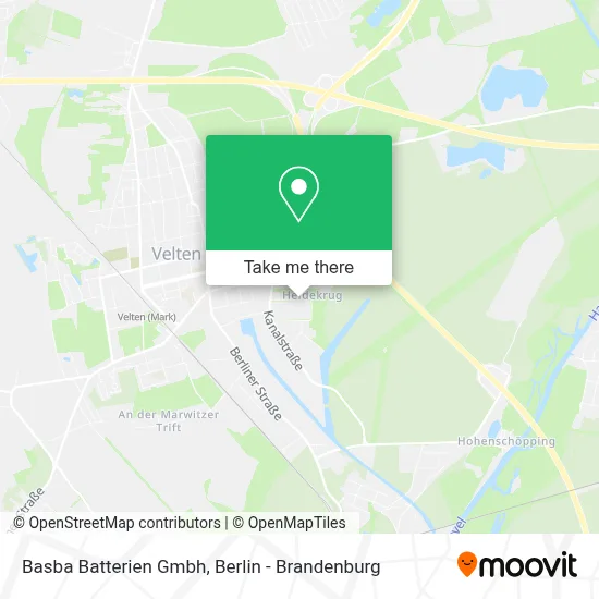 Basba Batterien Gmbh map
