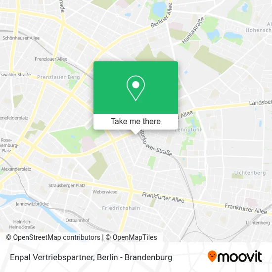 Enpal Vertriebspartner map