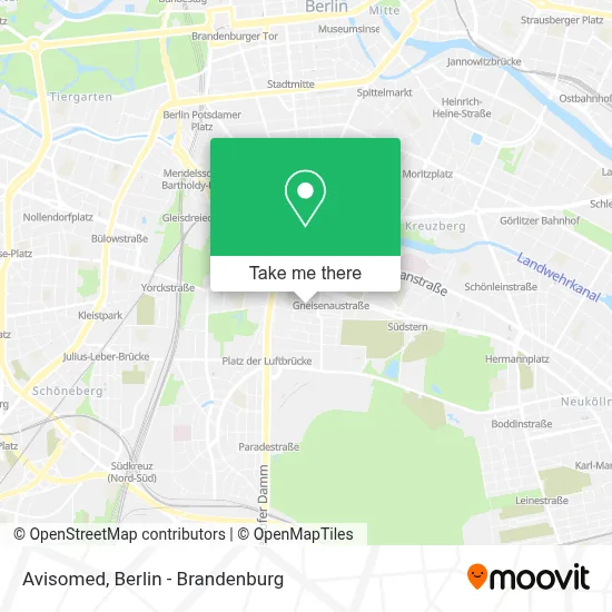 Avisomed map
