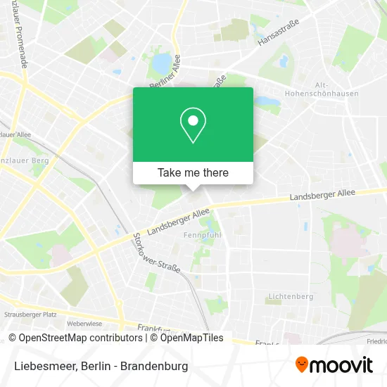 Liebesmeer map