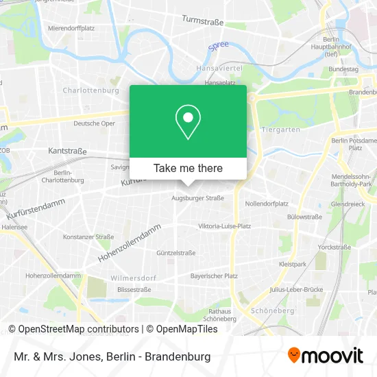 Mr. & Mrs. Jones map
