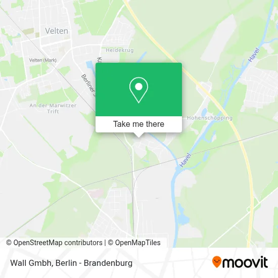 Wall Gmbh map