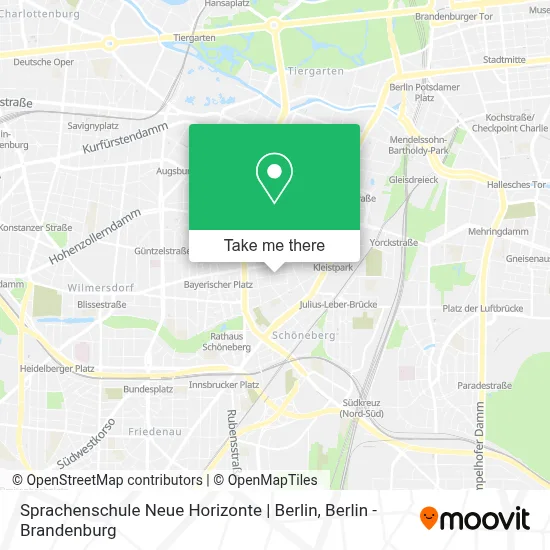 Sprachenschule Neue Horizonte | Berlin map