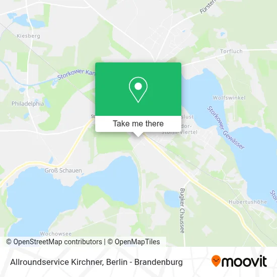 Allroundservice Kirchner map