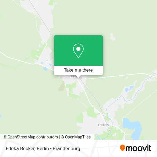 Edeka Becker map
