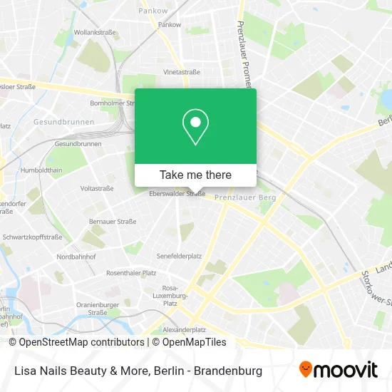 Lisa Nails Beauty & More map