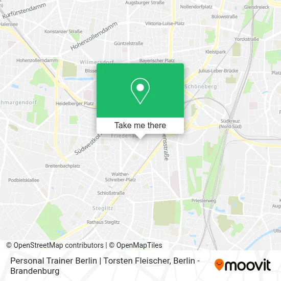 Personal Trainer Berlin | Torsten Fleischer map