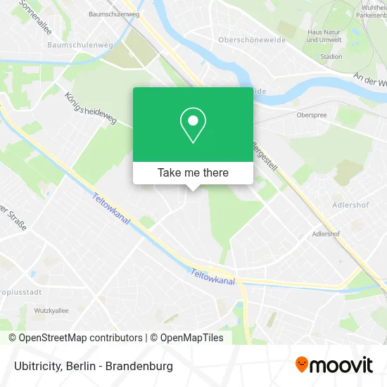 Ubitricity map