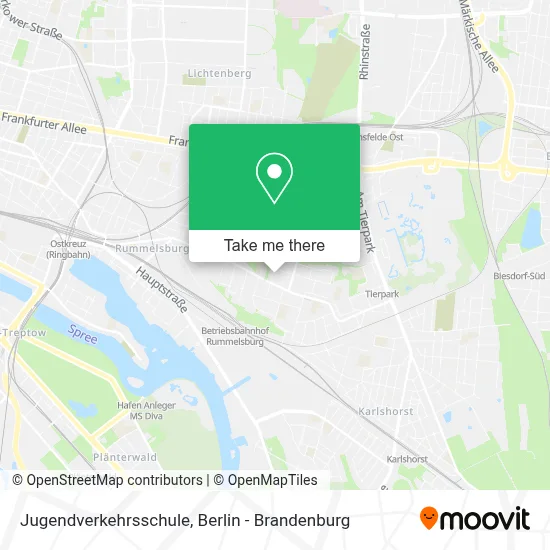Jugendverkehrsschule map