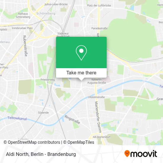 Aldi Nord map