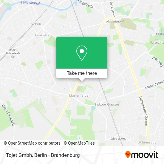 Tojet Gmbh map