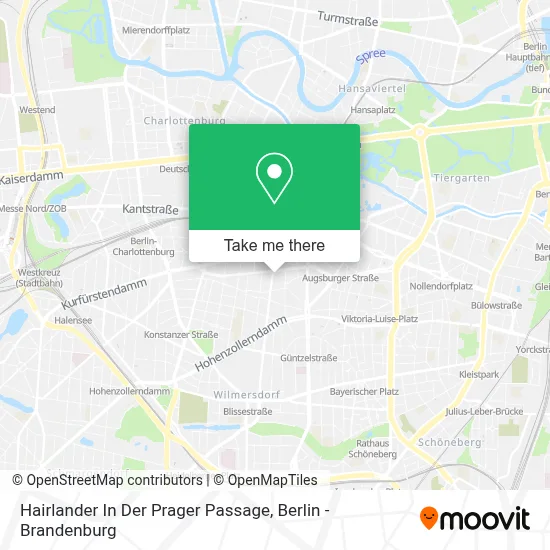 Hairlander In Der Prager Passage map