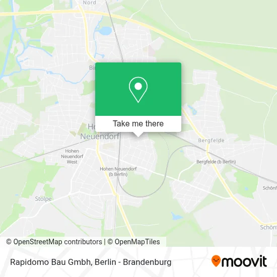 Rapidomo Bau Gmbh map