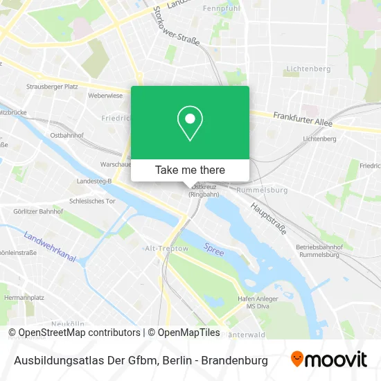 Ausbildungsatlas Der Gfbm map