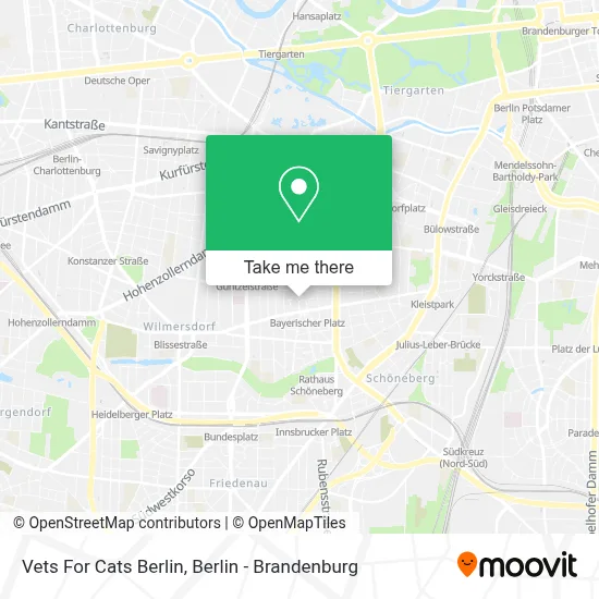 Vets For Cats Berlin map