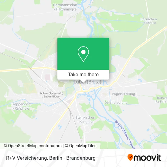 R+V Versicherung map