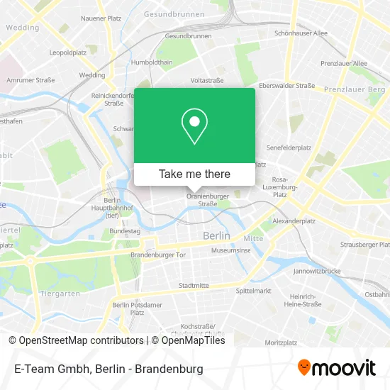 E-Team Gmbh map