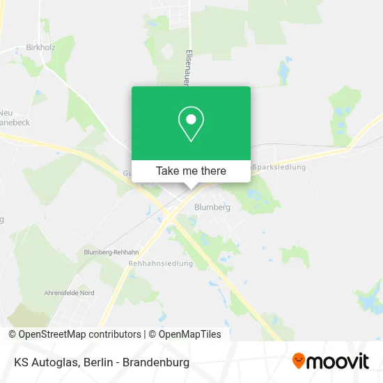 KS Autoglas map