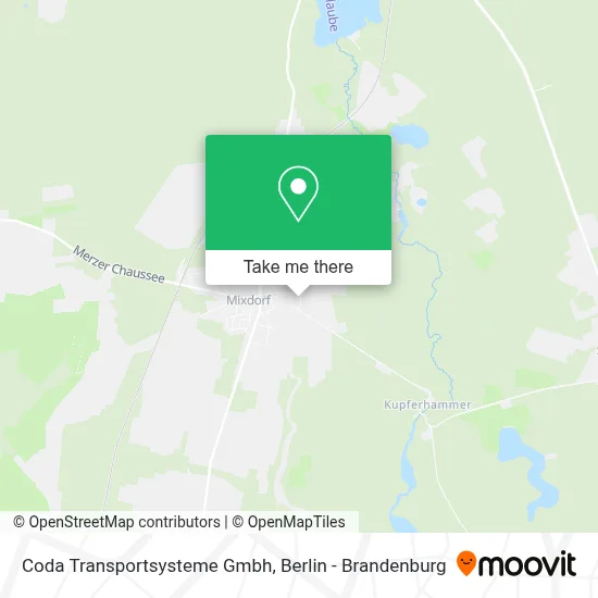 Coda Transportsysteme Gmbh map