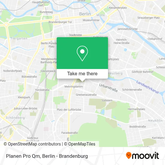 Planen Pro Qm map