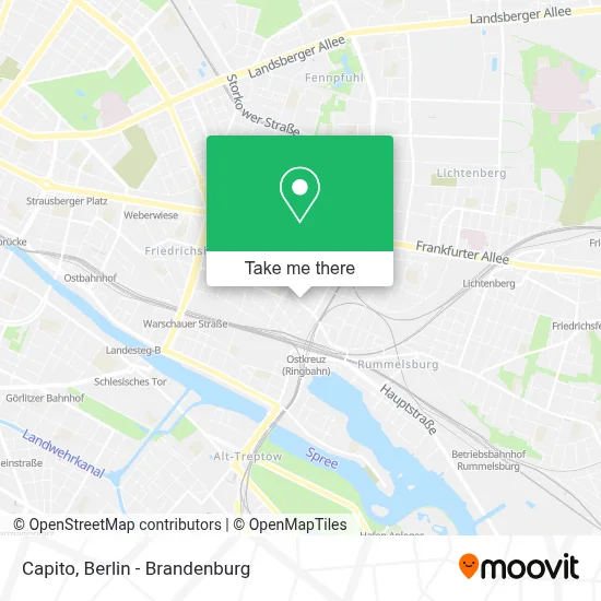 Capito map