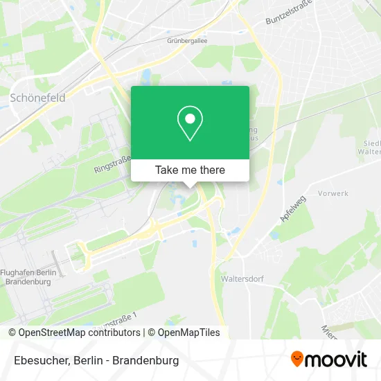 Ebesucher map