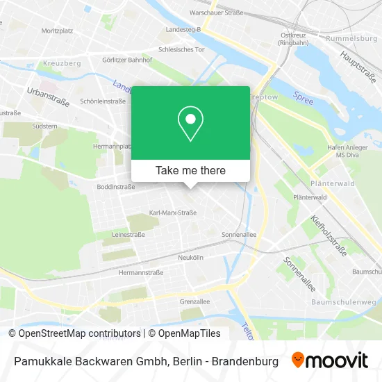 Pamukkale Backwaren Gmbh map