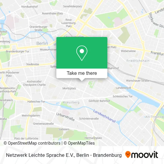 Netzwerk Leichte Sprache E.V. map