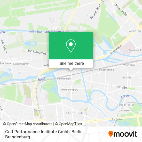 Golf Performance Institute Gmbh map