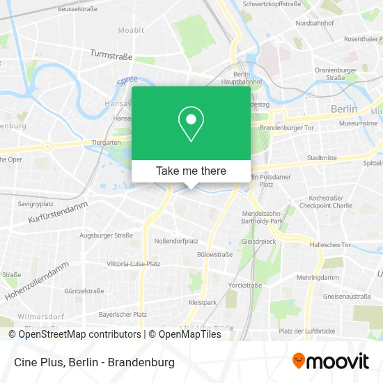 Cine Plus map