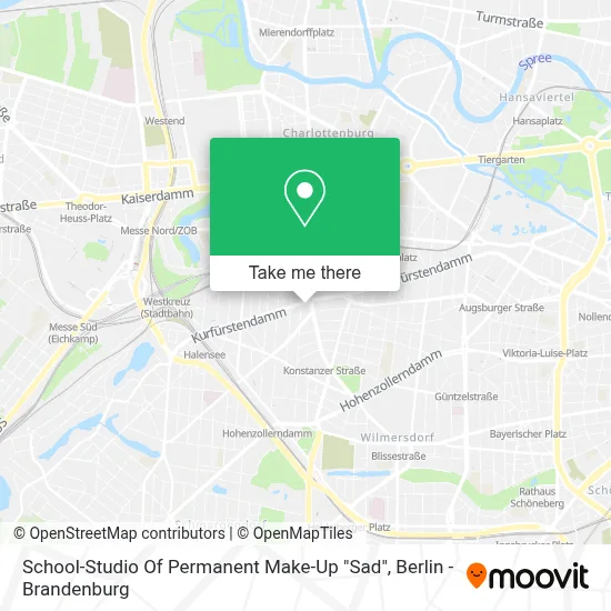 School-Studio Of Permanent Make-Up  "Sad" map