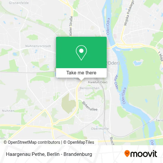 Haargenau Pethe map