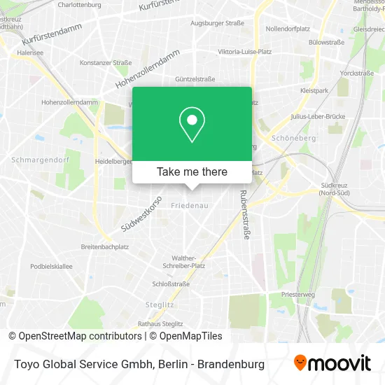 Toyo Global Service Gmbh map