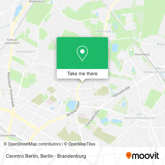 Cenntro Berlin map