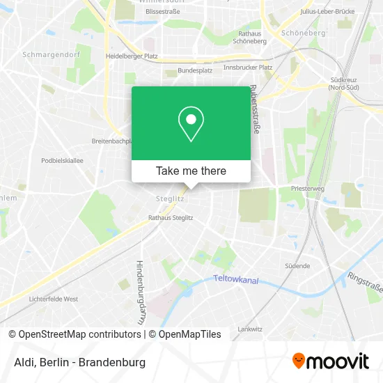 Aldi map