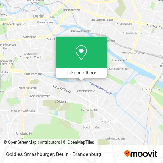 Goldies Smashburger map