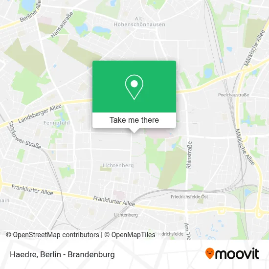 Haedre map