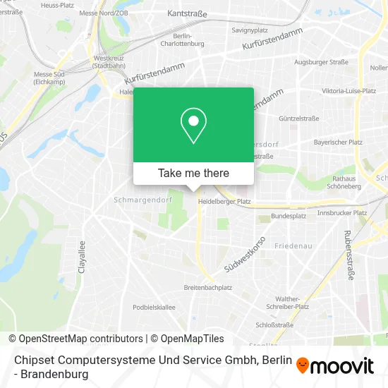 Chipset Computersysteme Und Service Gmbh map