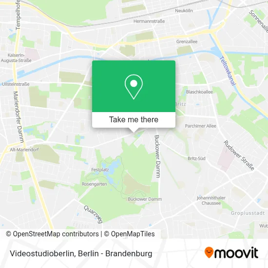 Videostudioberlin map